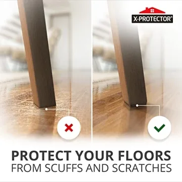 X-PROTECTOR Non Slip Furniture Pads - 24 Premium Grippers