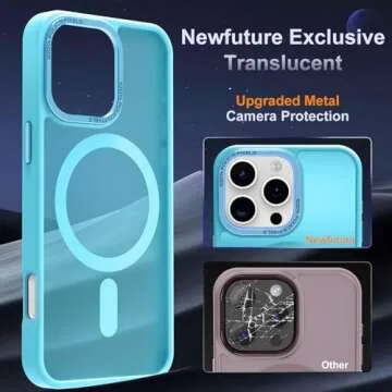 Newfuture iPhone 16 Pro Case: Magnetic, Shockproof, Stylish