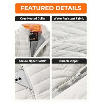 ORORO Women's Heated Vest - Lightweight & Stylish