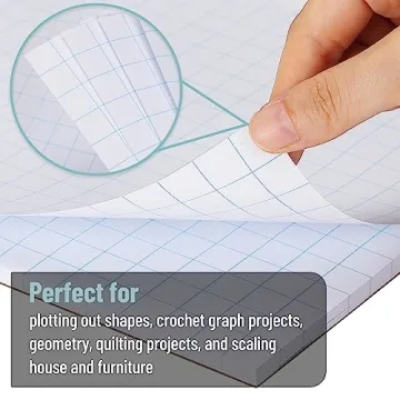 Mr. Pen Graph Paper Pad - Quality 2x2 Grid for All Uses