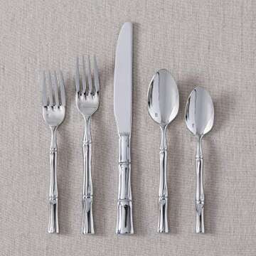 Fortessa Royal Pacific 18/10 Stainless Steel Flatware Set