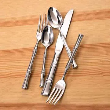 Fortessa Royal Pacific 18/10 Stainless Steel Flatware Set