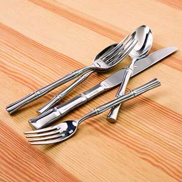 Fortessa Royal Pacific 18/10 Stainless Steel Flatware Set