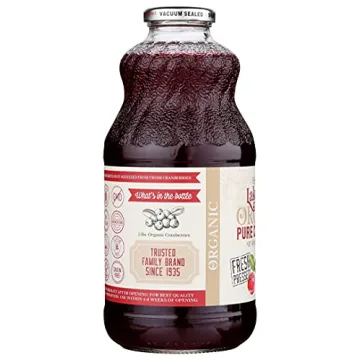 Lakewood Organic Cranberry Juice, Pure Fresh Pressed 32 Fl Oz
