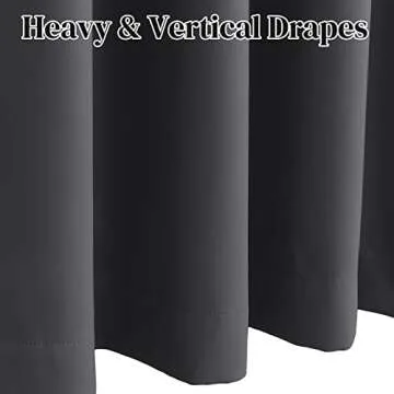 Rose Home Fashion Room Darkening Thermal Curtains for Sliding Doors