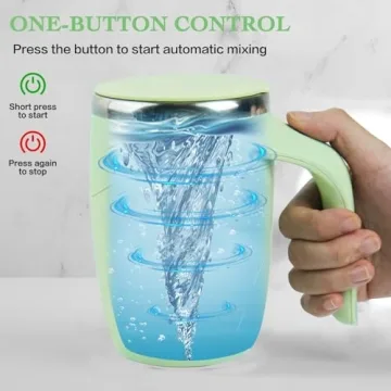 Self Stirring Mug - Rechargeable & Portable Mixing Cup