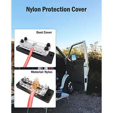 LENKRAD 150A Power Distribution Block for Car and Marine