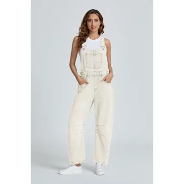 Ladyful Women's Adjustable Denim Overalls for Every Occasion
