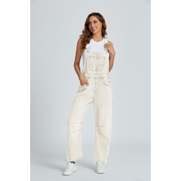 Ladyful Women's Adjustable Denim Overalls for Every Occasion
