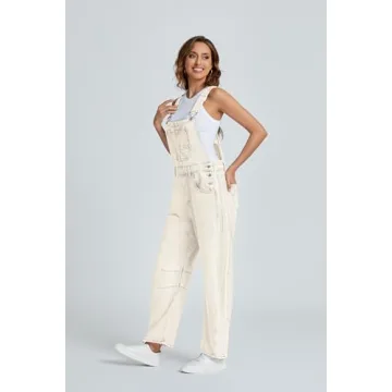 Ladyful Women's Adjustable Denim Overalls for Every Occasion