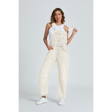 Ladyful Women's Adjustable Denim Overalls for Every Occasion