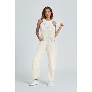 Ladyful Women's Adjustable Denim Overalls for Every Occasion