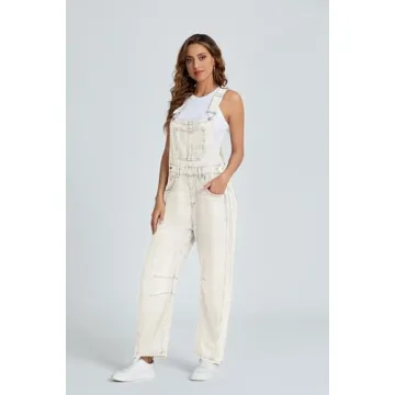 Ladyful Women's Adjustable Denim Overalls for Every Occasion