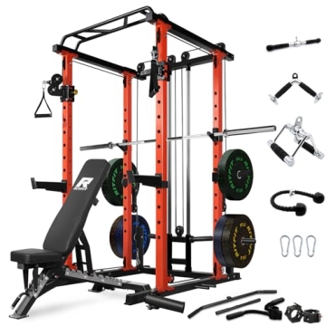 RitFit Home Gym Package with Power Rack and Weights
