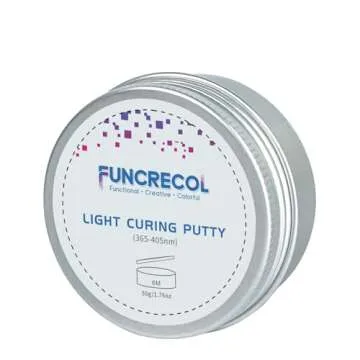 FUNCRECOL Light Curing Putty - Fast UV Cure for 3D Models