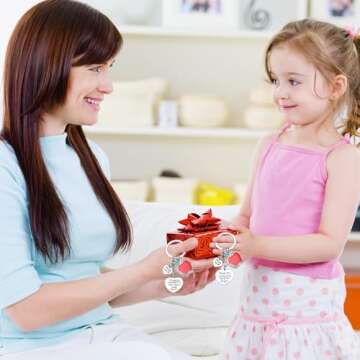 Teacher Appreciation Gifts in Bulk for Women, 2 PCS Apple Keychain for Teacher from Students, Graduation Thanksgiving Retired Gift, Valentines Day Christmas Stocking Stuffers for Professor Friend