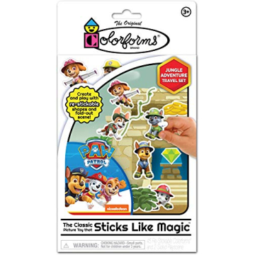 Colorforms Paw Patrol Travel Set - Fun and Mess-Free Play Anywhere!