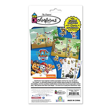 Colorforms Paw Patrol Travel Set for Kids - Fun Everywhere