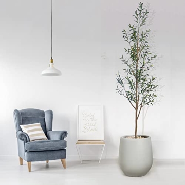 7.6FT Olive Tree - Tall, Skinny Artificial Plant