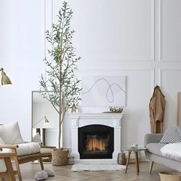 7.6FT Olive Tree - Tall, Skinny Artificial Plant