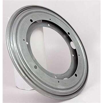 VXB Brand 1000 lbs Capacity 12" Lazy Susan Bearing 5/16 Thick Turntable Bearings Made in USA 1000 lbs. max 15" inch to 30" inch Turntable Diameter Zinc Plated