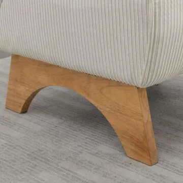 Accent Chair with Ottoman - Stylish Comfort for Any Space