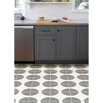 FloorPops Luminary adhesive Peel & Stick Vinyl Floor Tiles
