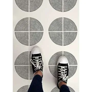 FloorPops Luminary adhesive Peel & Stick Vinyl Floor Tiles