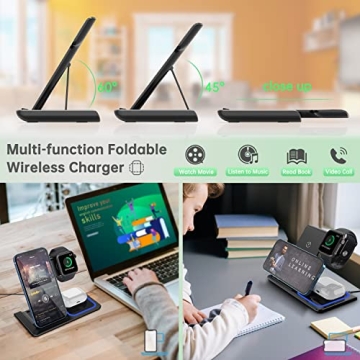 Fast 3 in 1 Wireless Charger for Apple Devices