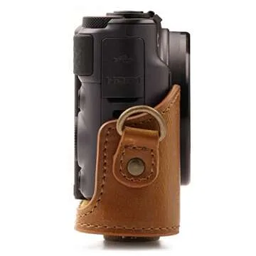 MegaGear Leather Case for Canon PowerShot SX740/SX730