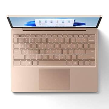 Microsoft Surface Laptop Go 2 - 12.4" Touchscreen - Intel Core i5 8GB Memory - 256 SSD - Sandstone (...