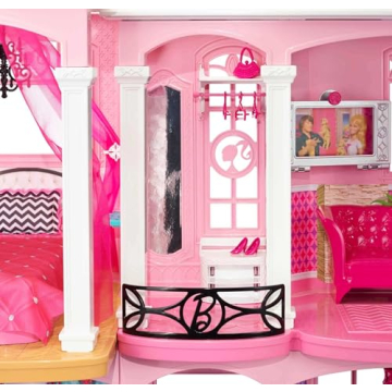 Barbie Dreamhouse With Working Elevator & Accessories!