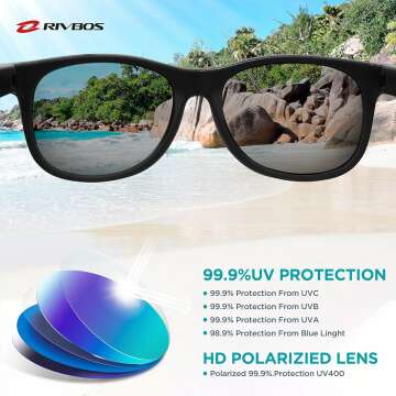 Kids Polarized Sunglasses with UV Protection