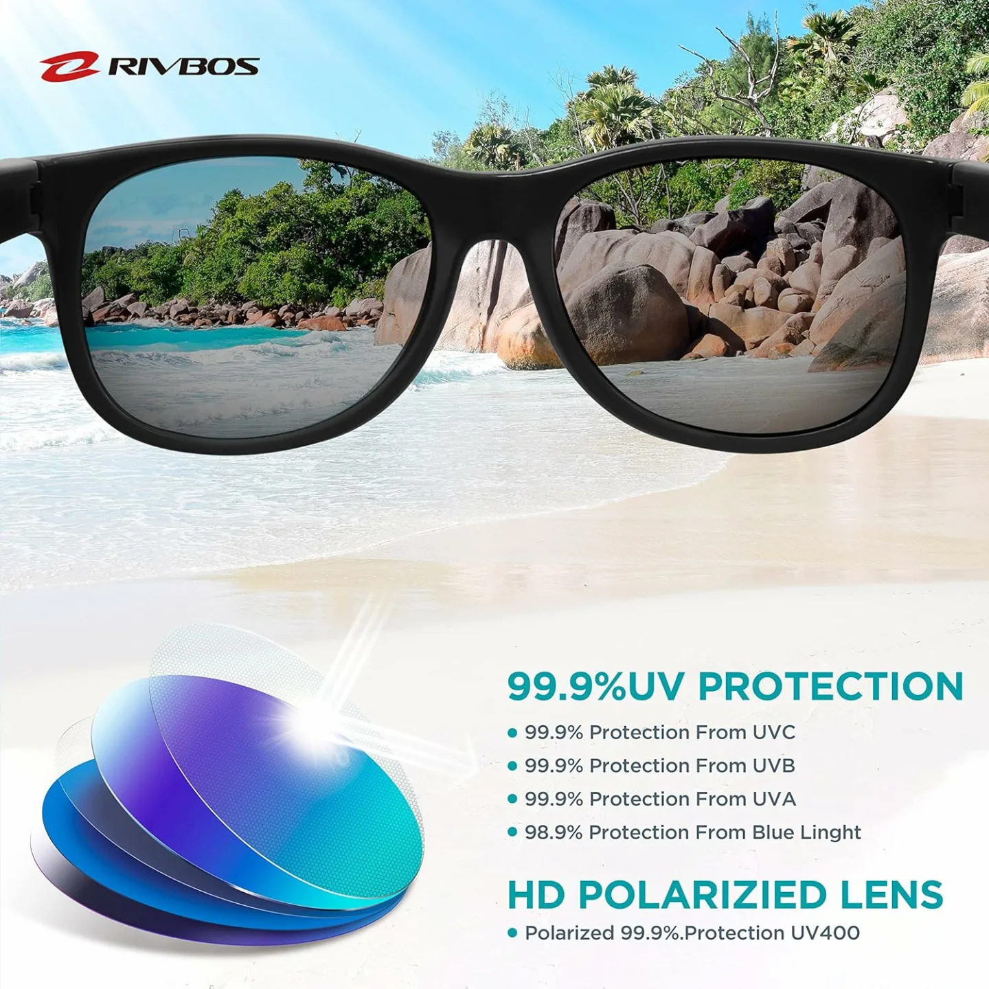 Kids Polarized Sunglasses with UV Protection