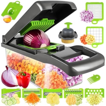 Effortless Meal Prep with the MAIPOR 13-in-1 Vegetable Chopper