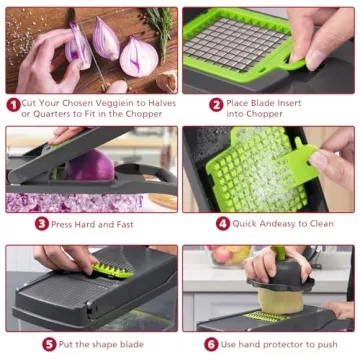 Ultimate 13-in-1 Vegetable Chopper for Easy Cooking