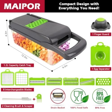 Ultimate 13-in-1 Vegetable Chopper for Easy Cooking