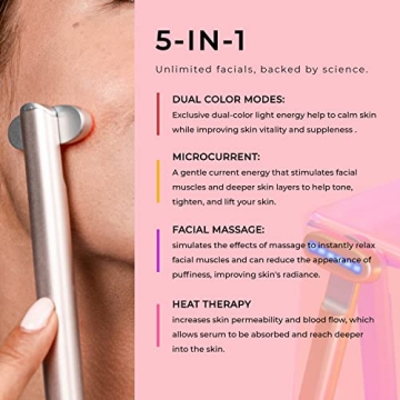 Laduora 5-in-1 Skincare Wand | Effective Anti-Aging Solution