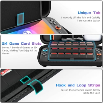 daydayup Switch Carrying Case for Nintendo Switch 2