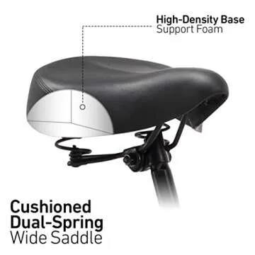 sixthreezero Women's Beach Cruiser Bike with Rear Rack