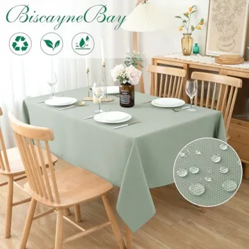 Stylish Biscaynebay Square Tablecloth - Elegant 54x54 Inch Design