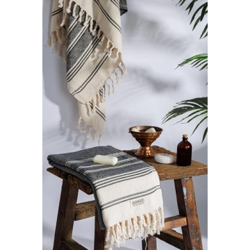 DEMMEX Turkish Beach Towels- 100% Organic Cotton & Quick Dry