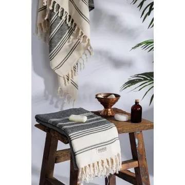 DEMMEX Turkish Beach Towels- 100% Organic Cotton & Quick Dry