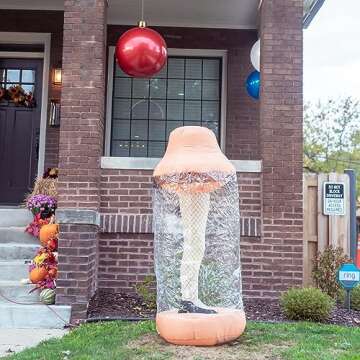 Costume Agent Inflatable Indoor and Outdoor Christmas Decoration - Leg Lamp - 6 feet - Christmas Inflatables - Vacation Inflatable