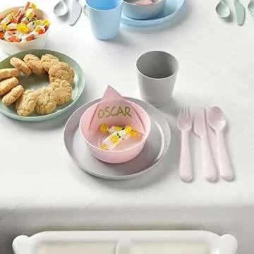 Colorful Unbreakable Kids Bowls Set - IKEA KALAS 6pcs