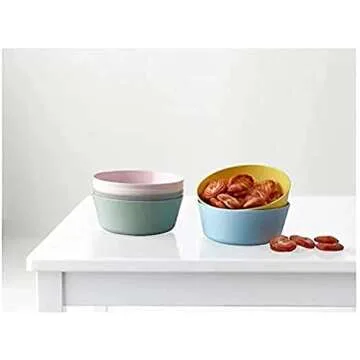 Colorful Unbreakable Kids Bowls Set - IKEA KALAS 6pcs