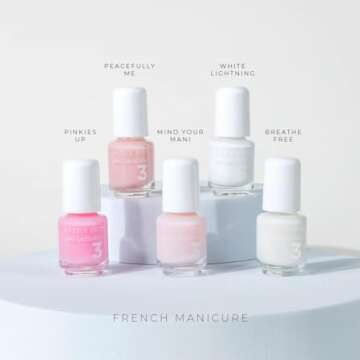 Dazzle Dry Mini Flight - French Manicure - 5 Mini Lacquers