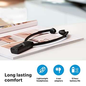 Sennheiser Consumer Audio RS 5200 - Digital Wireless Headphones for TV Listening - Black