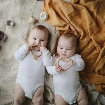 mushie Organic Cotton Muslin Swaddle Blanket - Fall Yellow