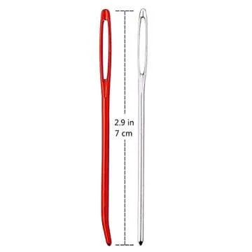 Ergonomic Large Crochet Hooks Set in Stylish Case